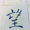 Wall Hanging with Nostalgia Poem by Li Bai