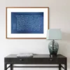 Handwritten Chinese Calligraphy Wall Hanging of Rhapsody on the Luo River Goddess 7 Handwritten Chinese Calligraphy Wall Hanging of Rhapsody on the Luo River Goddess